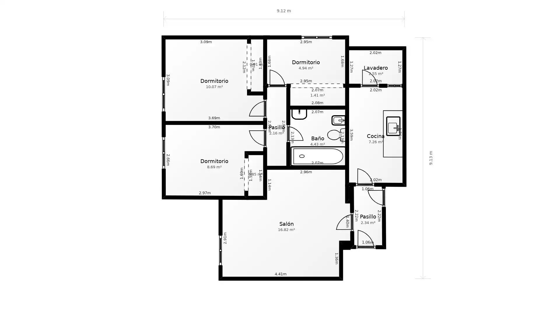 Appartement avec piscine à vendre à Parque Lisboa - La Paz, imagen 30