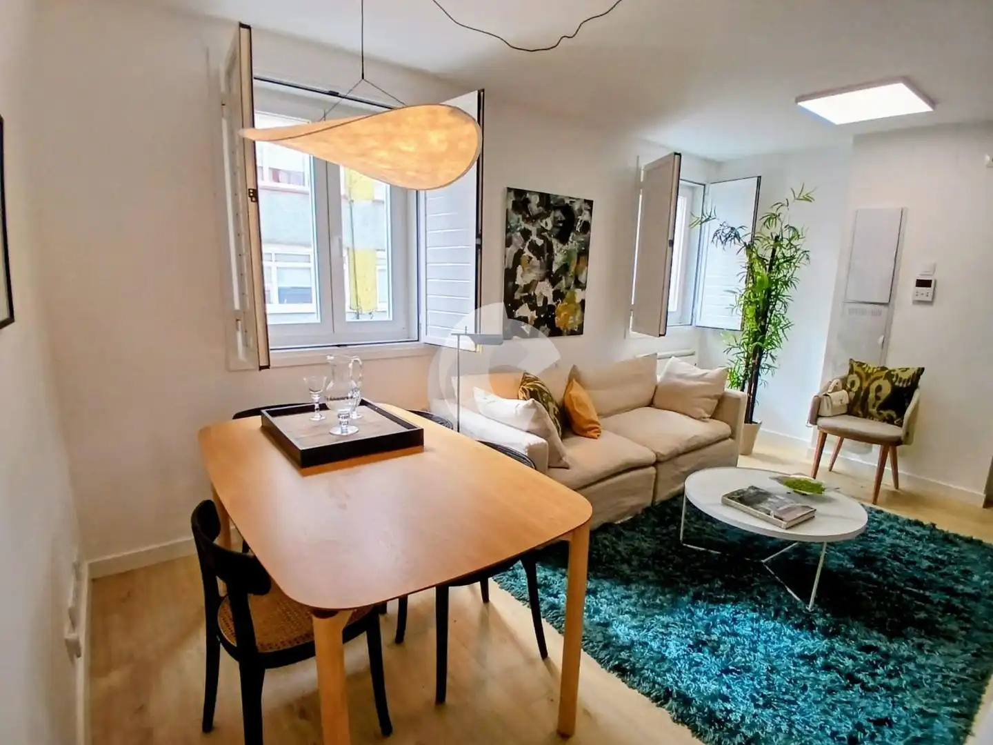 Sala d'estar de Dúplex en venda en A Coruña Capital  amb Calefacció