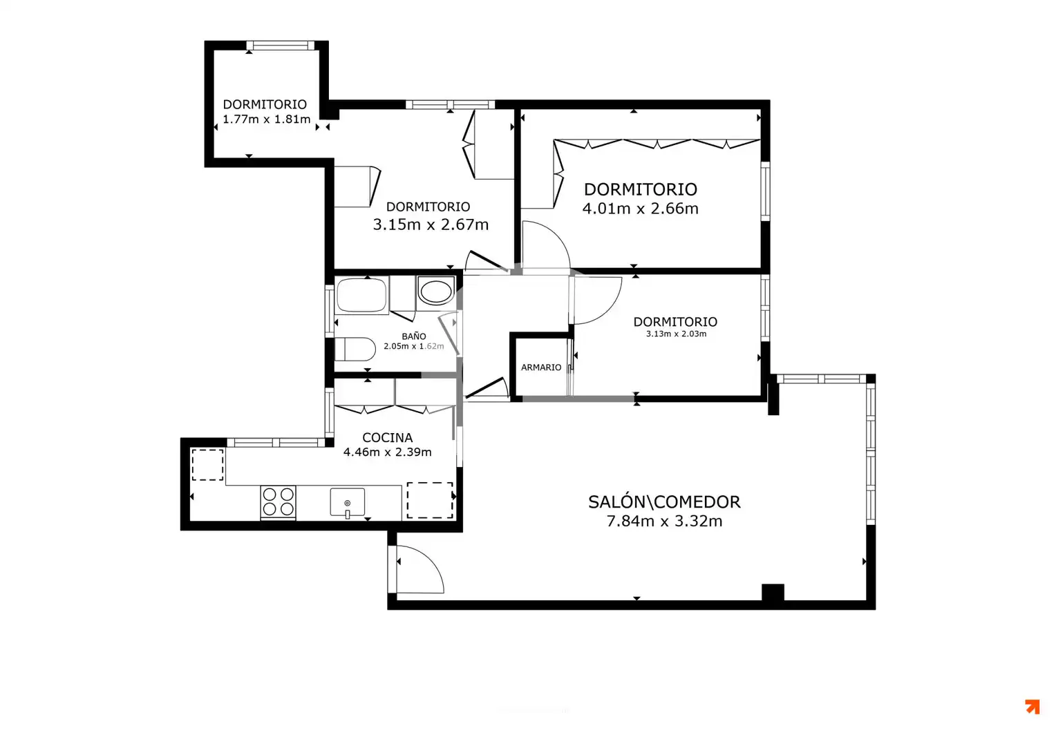 Piso en venta en Barcelona con Aire acondicionado, Calefacción y Trastero