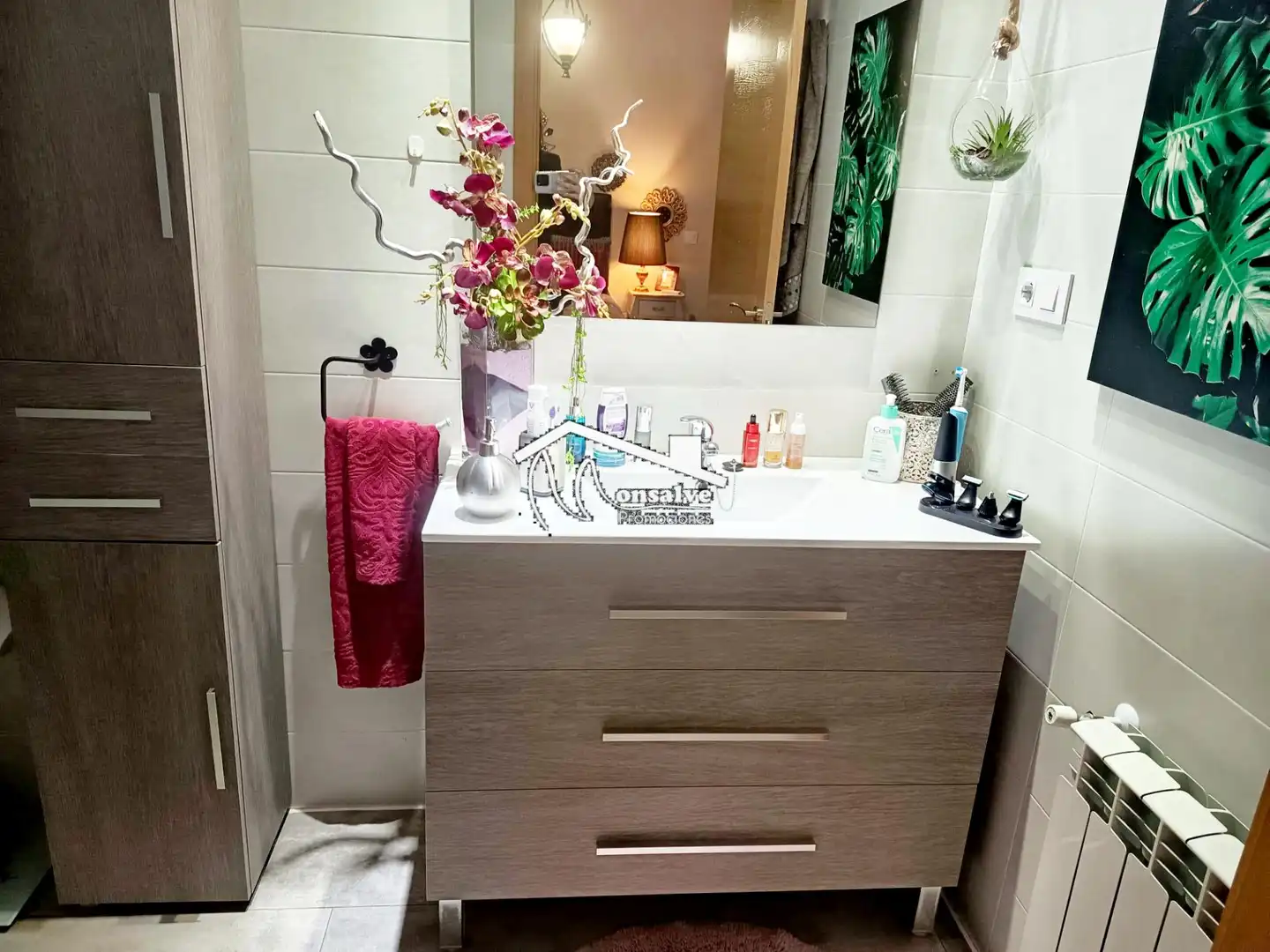 Baño de Casa adosada en venta en Yeles con Aire acondicionado, Calefacción y Jardín privado