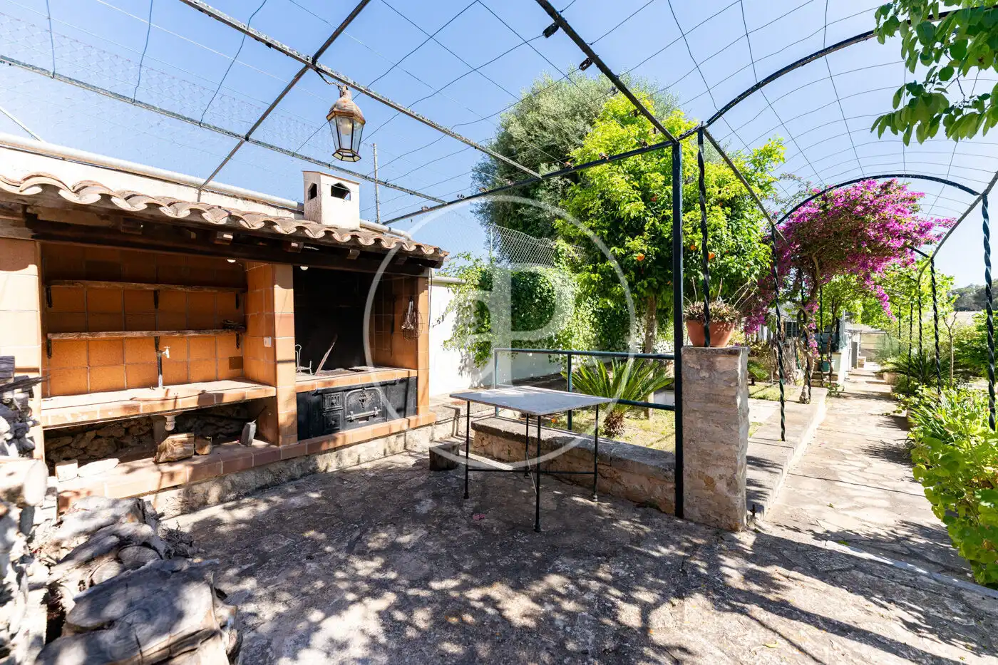 Terrassa de Casa adosada en venda en Lloret de Vistalegre amb Aire condicionat, Calefacció i Jardí privat