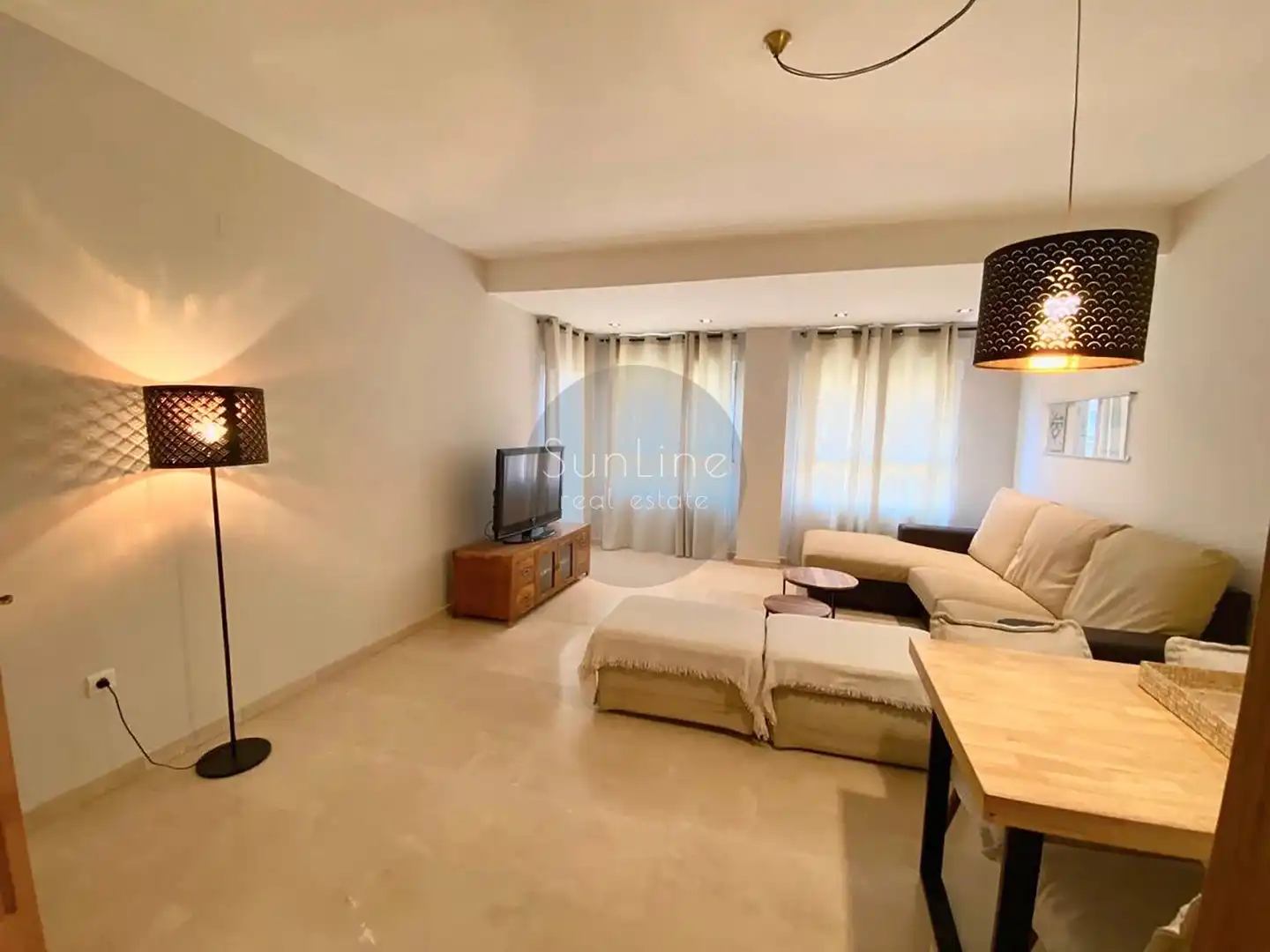 Living room of Flat for rent in Valencia  with Air Conditioner, Terrace and Storage room