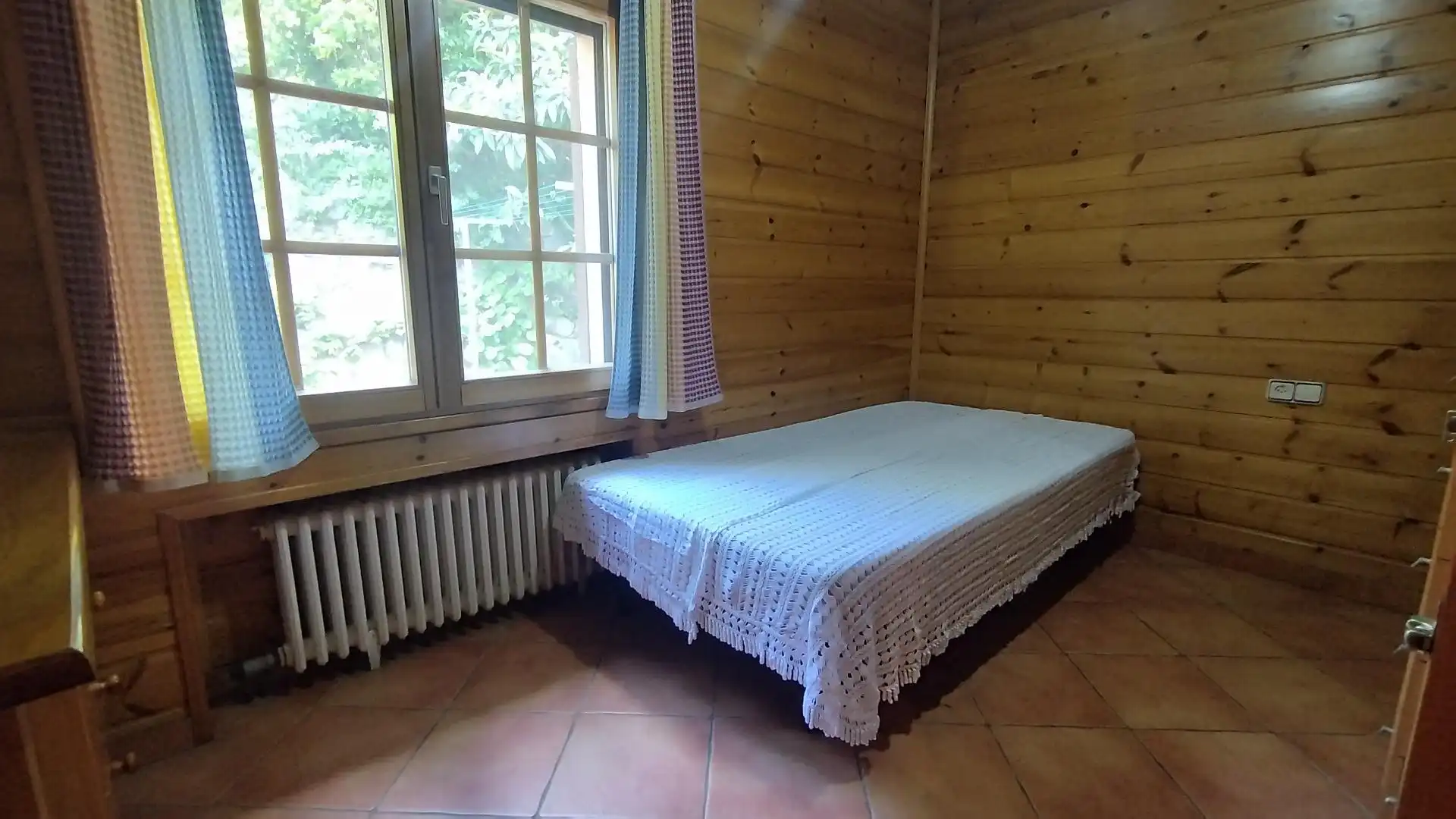 Schlafzimmer von Haus oder Chalet zum Verkauf in Sant Pere de Vilamajor mit Klimaanlage, Heizung und Privatgarten