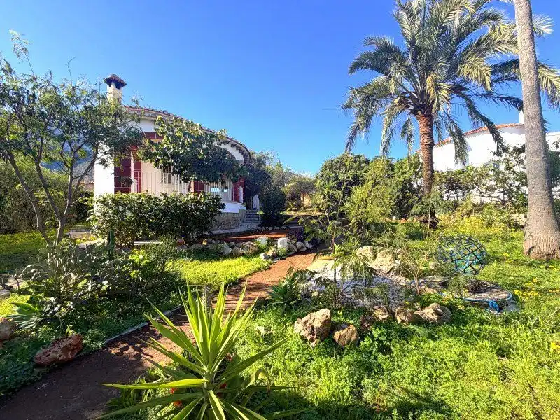 Garten von Haus oder Chalet zum Verkauf in Dénia mit Klimaanlage, Privatgarten und Terrasse