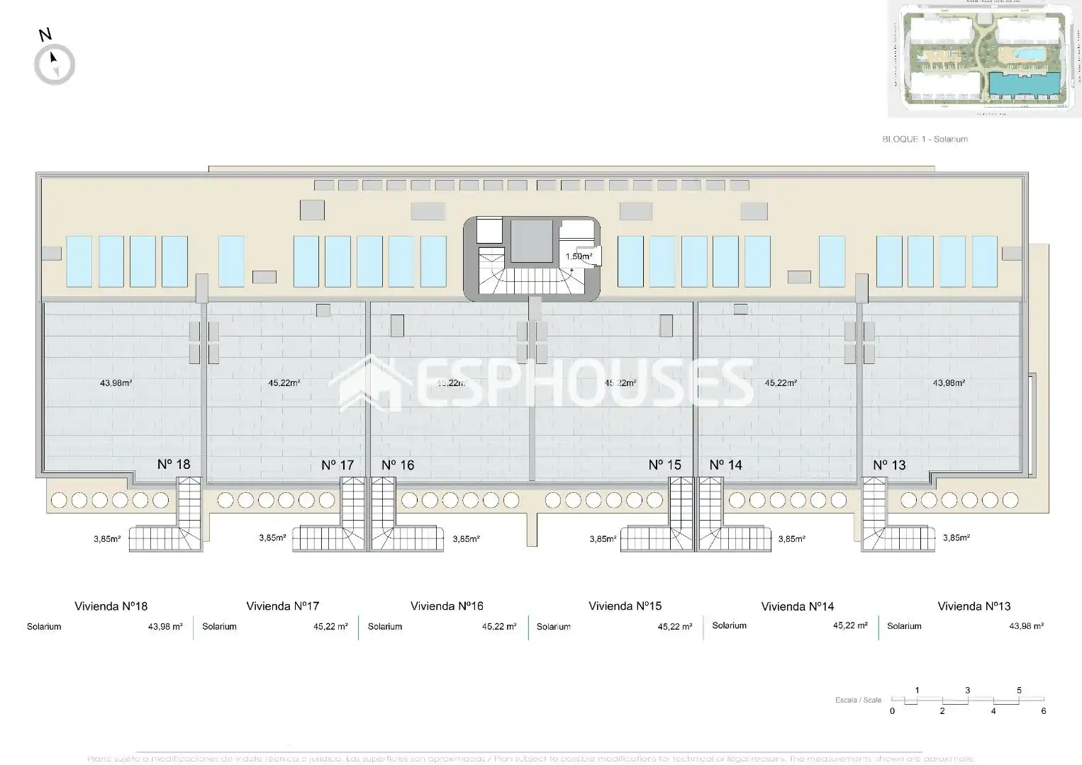 Apartamento con terraza en venta en Pilar de la Horadada ciudad, imagen 12