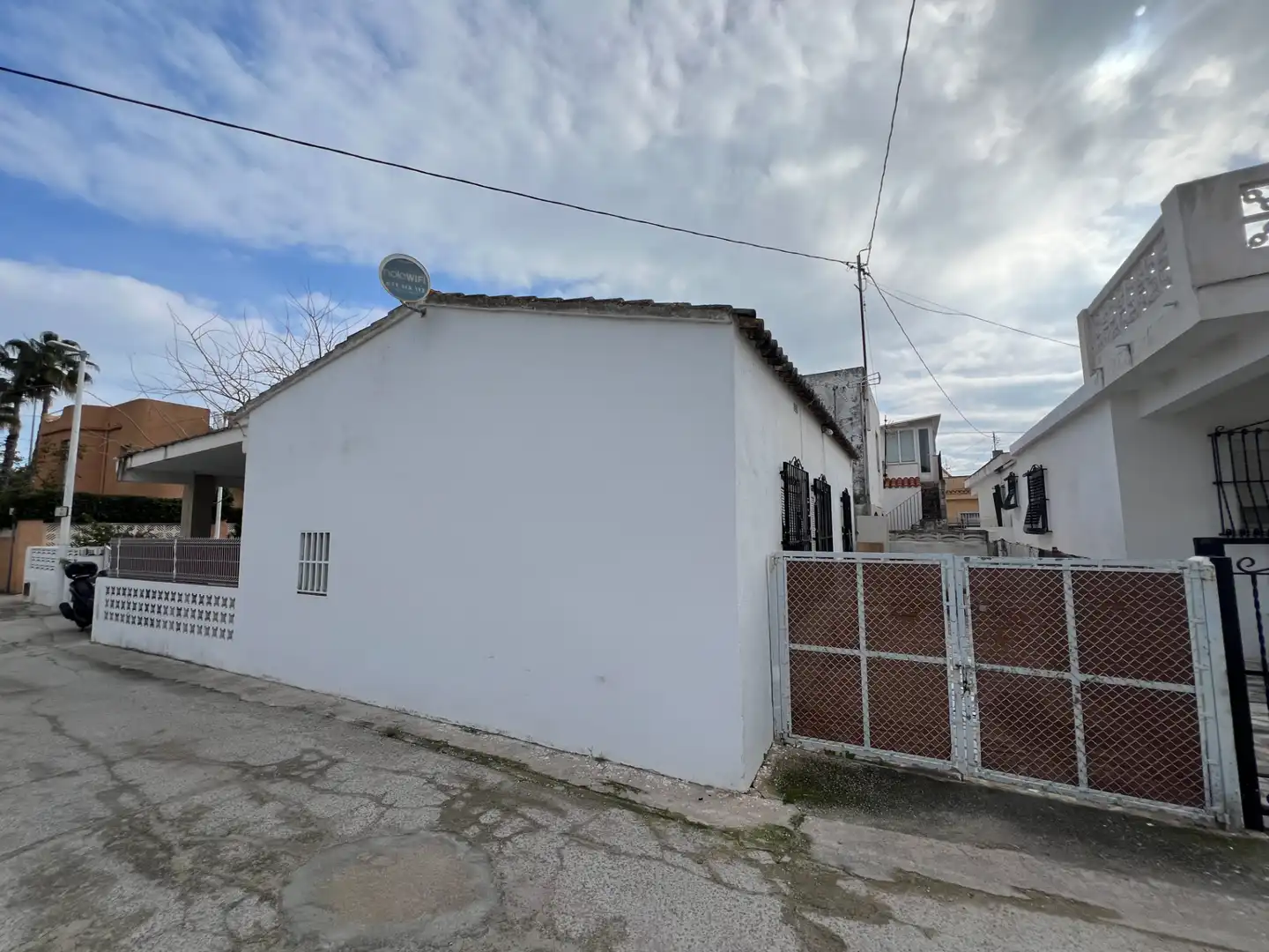 Vista exterior de Casa o chalet en venta en Gandia con Jardín privado, Terraza y Amueblado