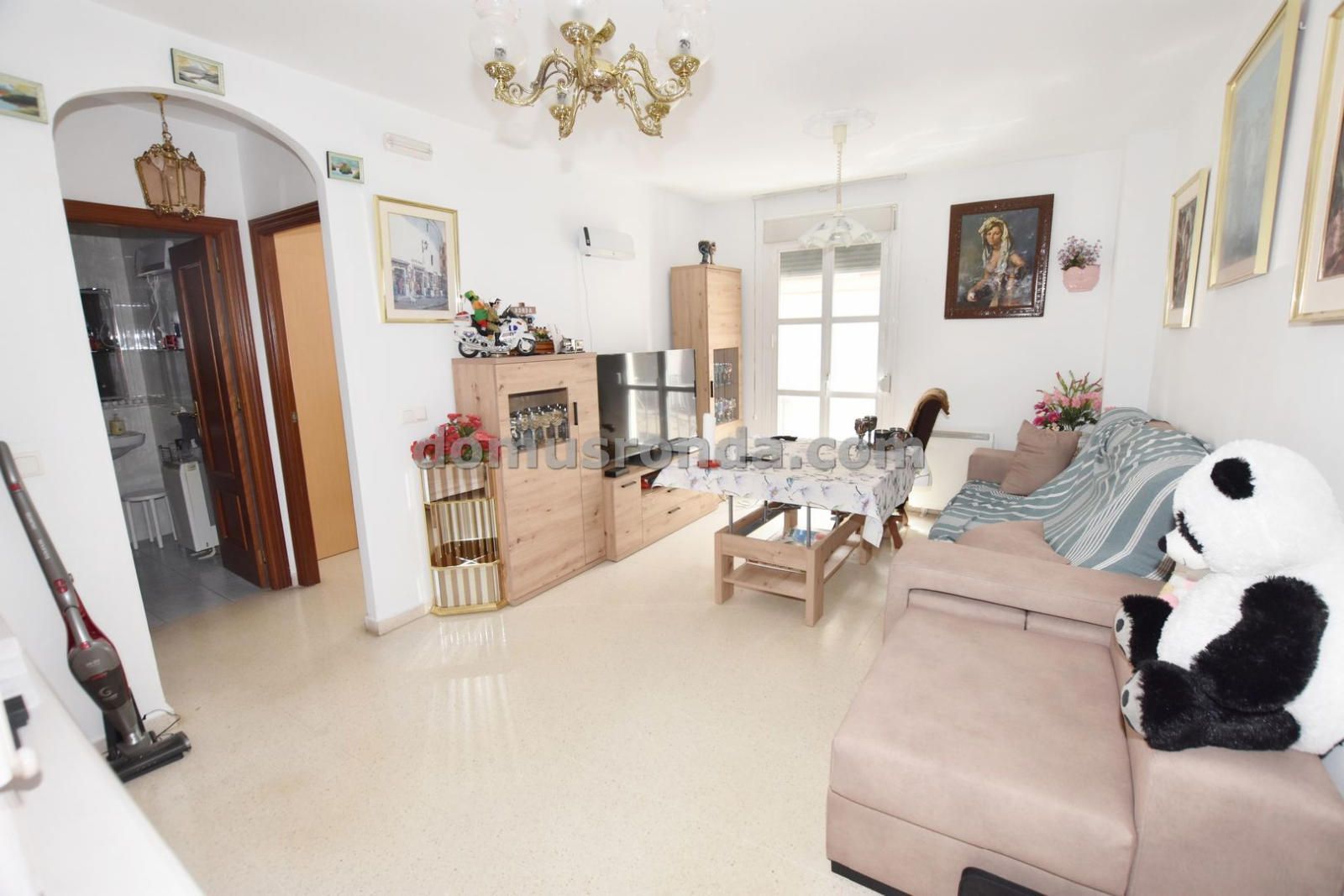 Wohnzimmer von Wohnung zum verkauf in Ronda mit Klimaanlage, Heizung und Terrasse