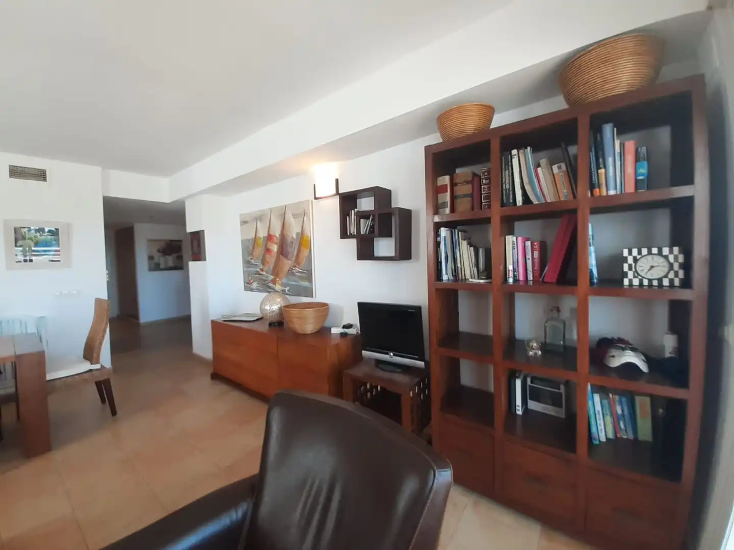 Wohnzimmer von Wohnung zum Verkauf in Altea mit Klimaanlage, Heizung und Terrasse