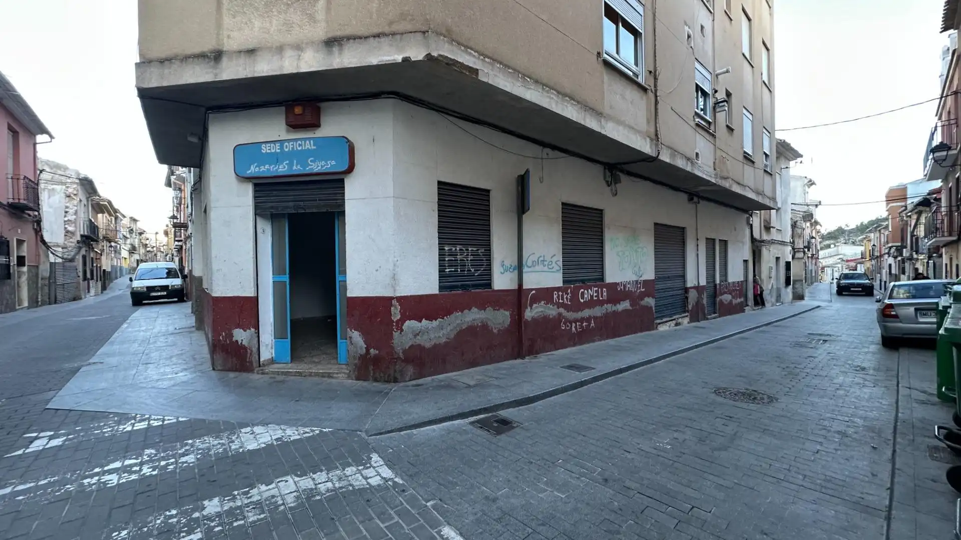 Vista exterior de Local en venta en Cieza