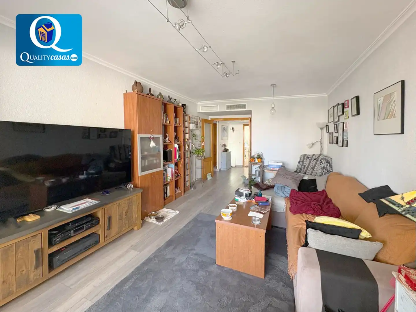 Living room of Apartments for sale in El Campello  with Air Conditioner, Storage room and Community pool