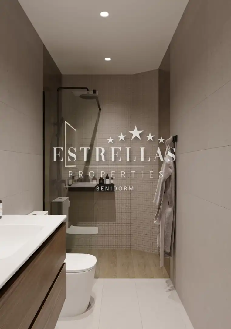 Dormitori de Apartament en venda en Benidorm amb Aire condicionat, Calefacció i Piscina