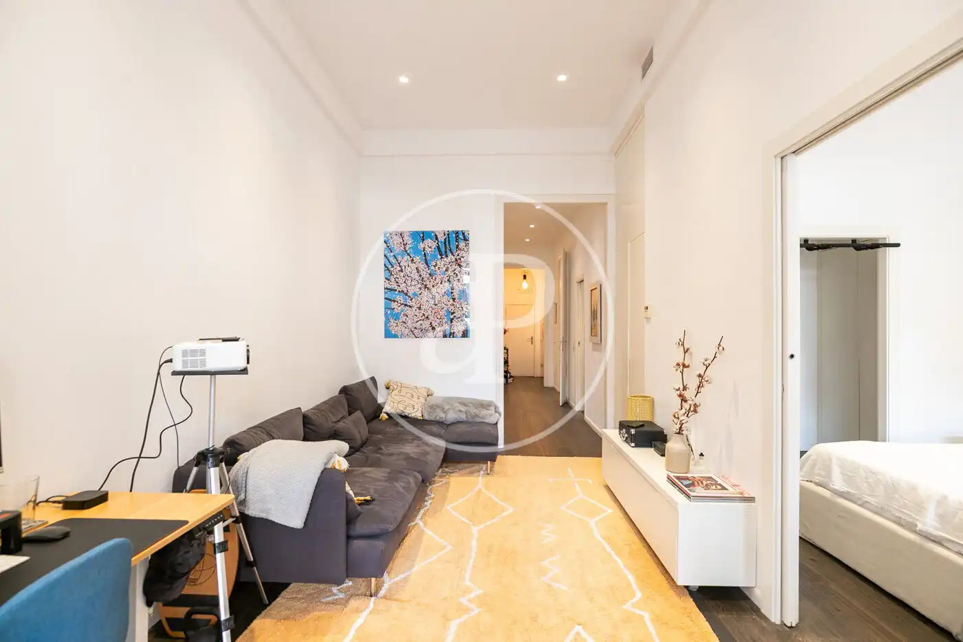 Living room of Flat for sale in Barcelona  with Air Conditioner, Heating and Terrace