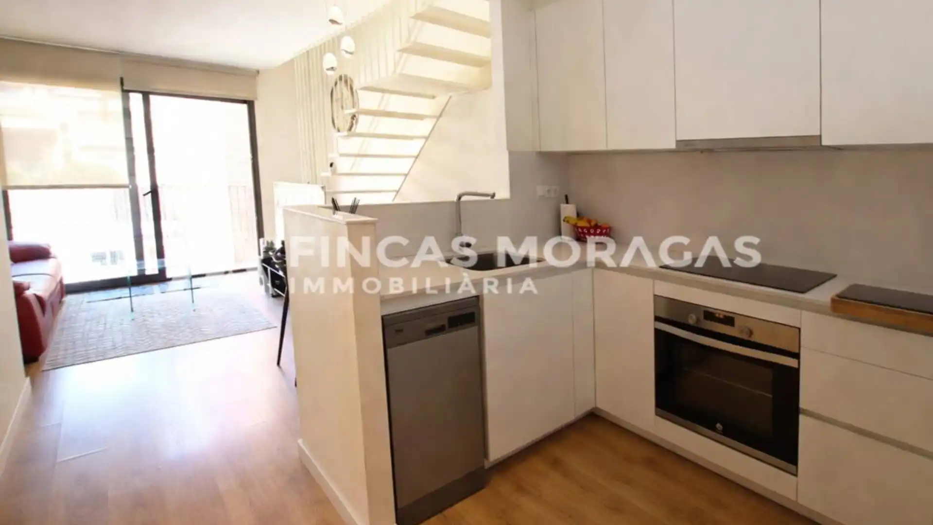 Cocina de Piso en venta en Sant Cugat del Vallès con Aire acondicionado, Calefacción y Parquet