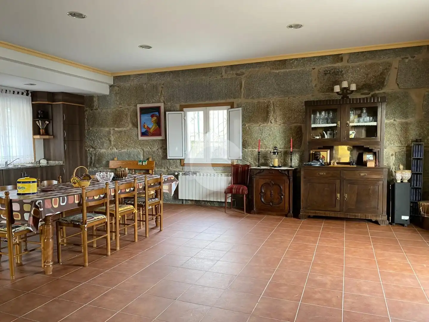 Comedor de Casa o chalet de alquiler en Coles con Calefacción, Jardín privado y Trastero