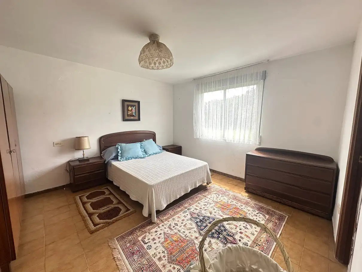 Habitación de Casa o chalet en venta en O Pino  con Jardín privado, Terraza y Amueblado