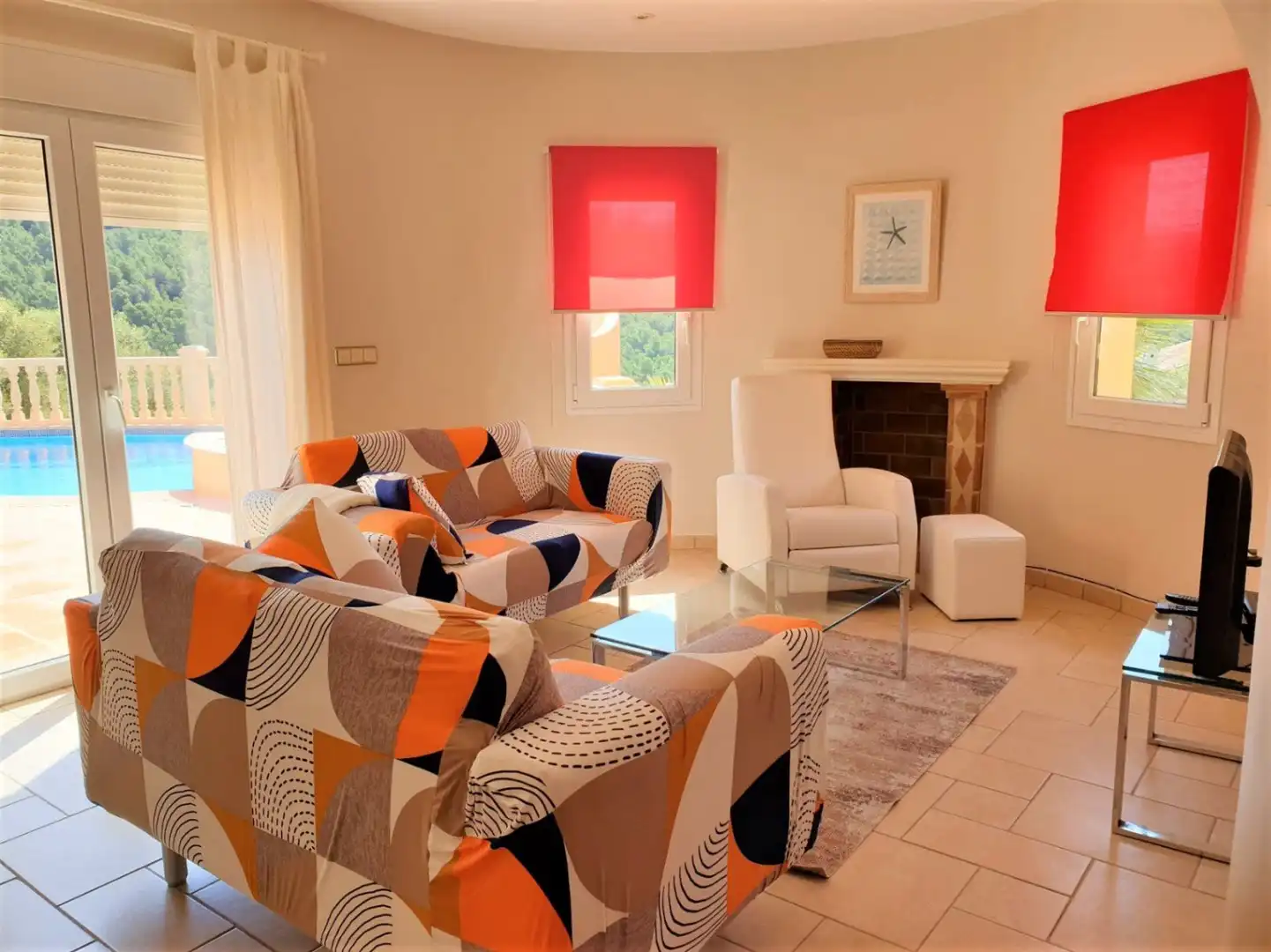 Living room of Houses for sale in Jávea / Xàbia  with Heating, Private garden and Storage room