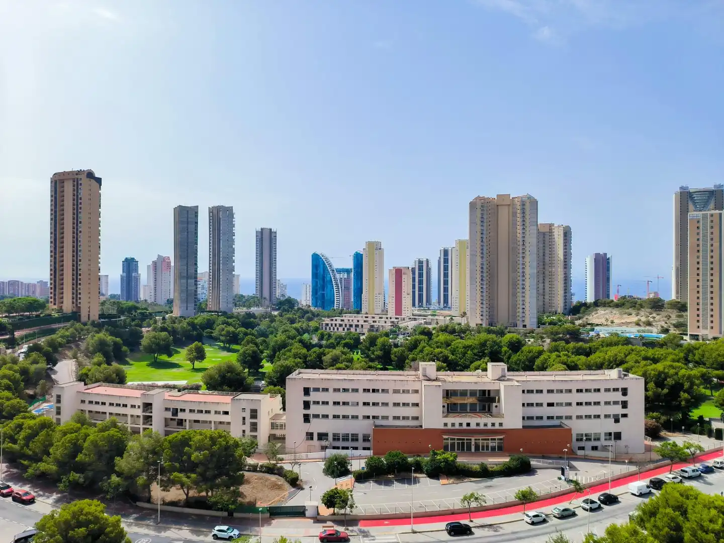 Exterior view of Apartments for sale in Benidorm  with Air Conditioner, Heating and Private garden