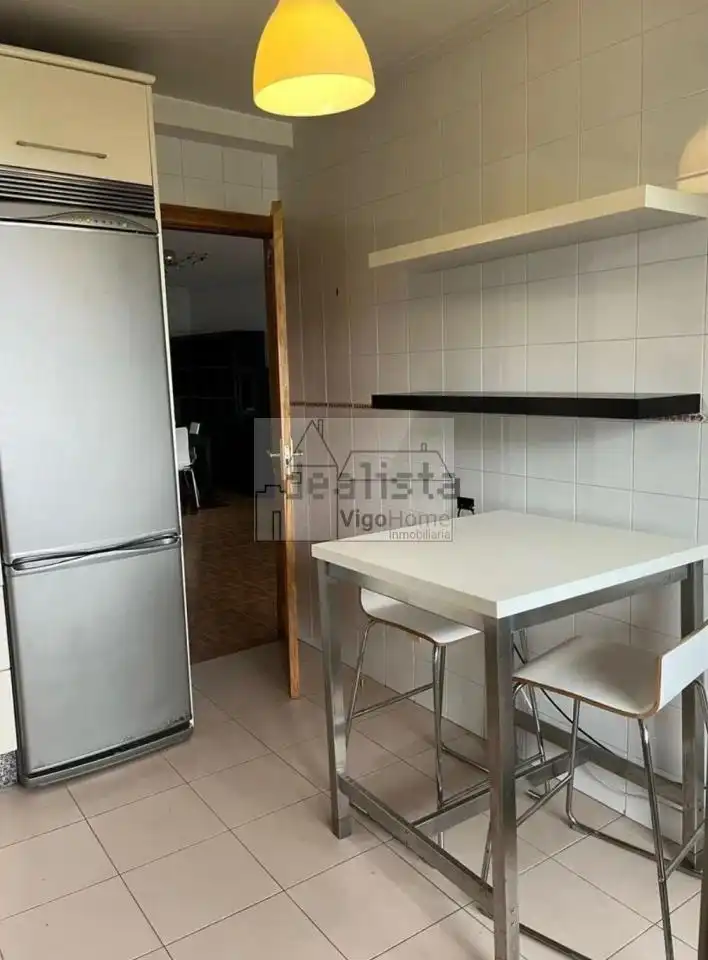 Kitchen of Flat for sale in Cangas   with Heating, Terrace and Storage room