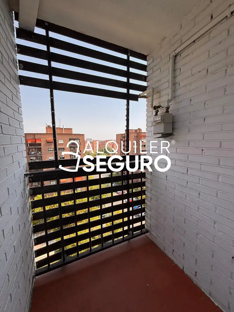 Balcony of Flat for rent in Madrid  with Heating and Terrace