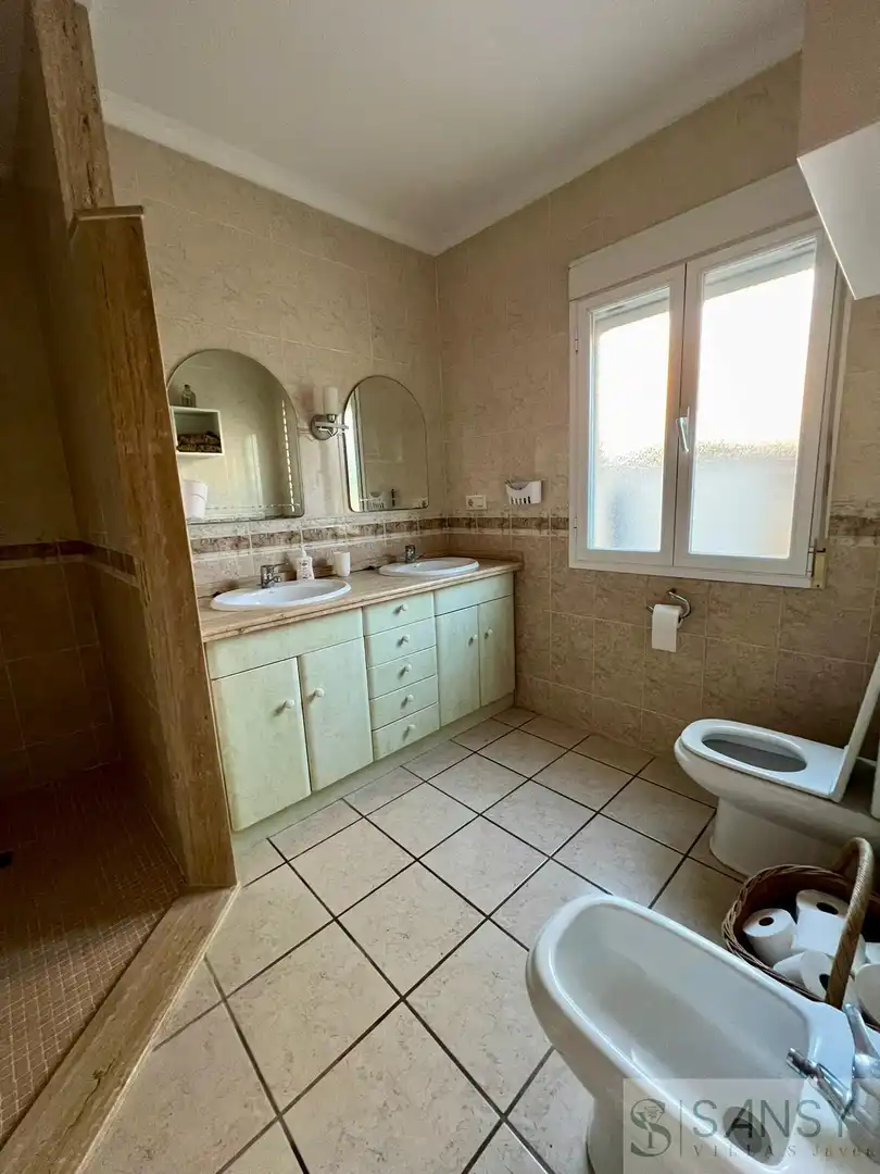 Bathroom of Houses for sale in Jávea / Xàbia  with Air Conditioner, Heating and Terrace