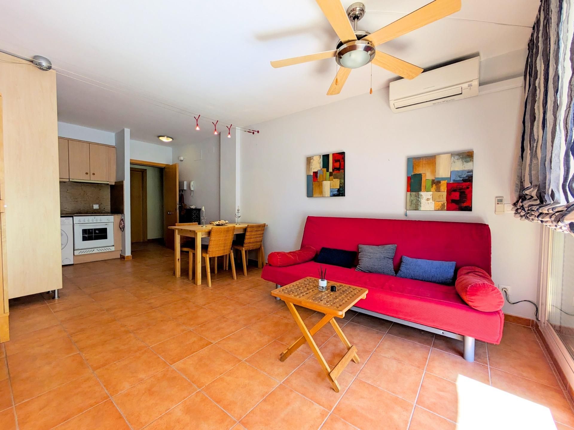 Living room of Apartment for sale in Alcanar  with Terrace, Storage room and Balcony