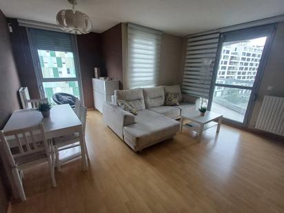 Sala d'estar de Apartament en venda en Vitoria - Gasteiz amb Terrassa