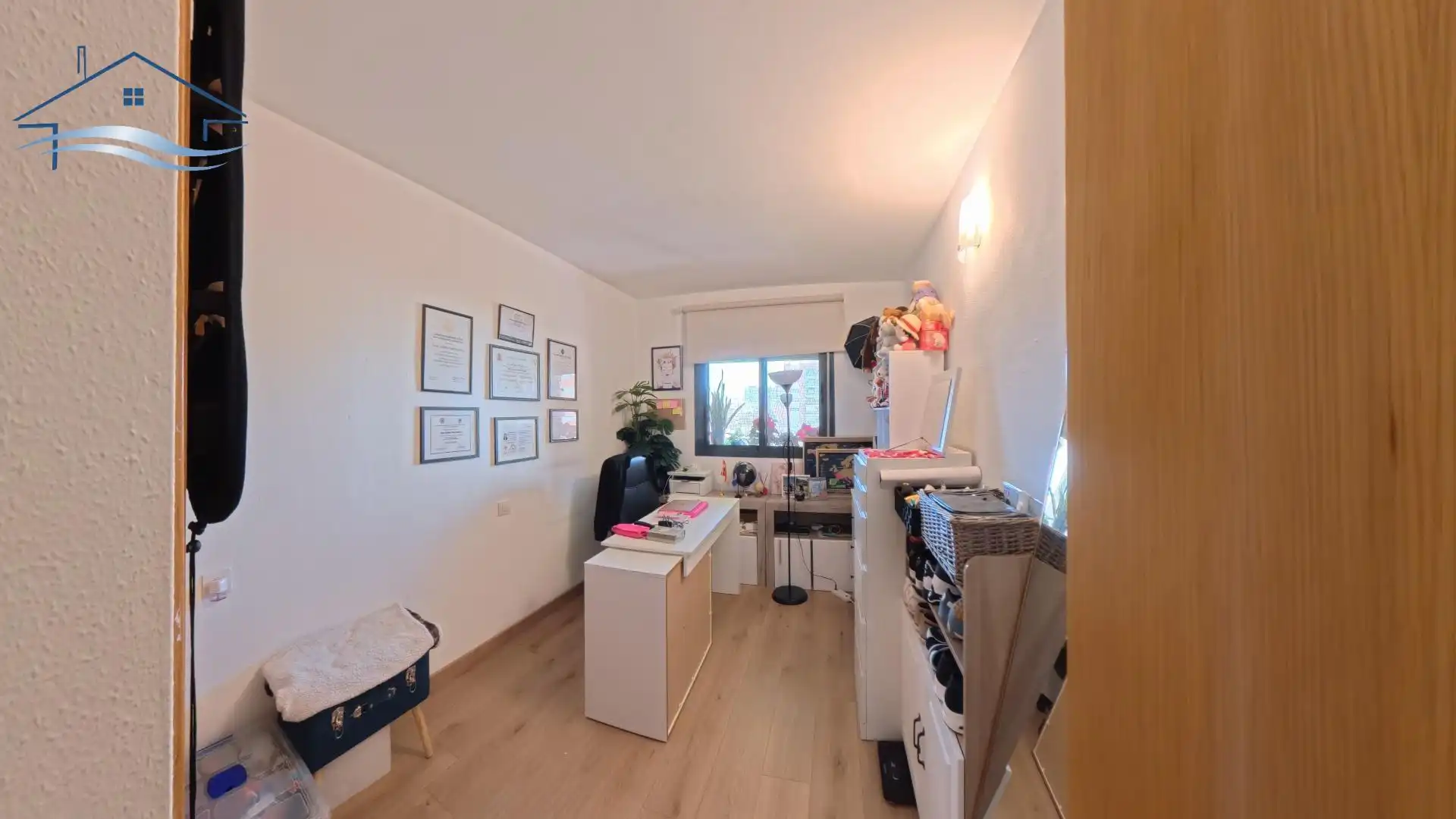 Schlafzimmer von Wohnung zum Verkauf in Alicante / Alacant mit Klimaanlage, Abstellraum und Ofen