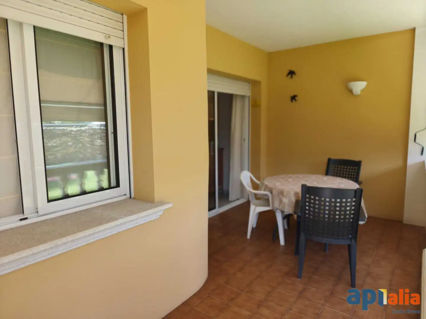 Terrassa de Apartament en venda en Calonge i Sant Antoni amb Terrassa, Traster i Moblat