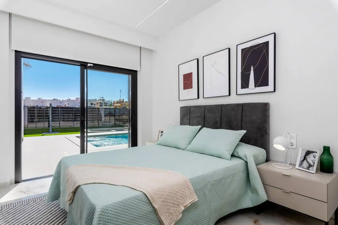 Bedroom of Houses for sale in Algorfa  with Private garden, Terrace and Swimming Pool