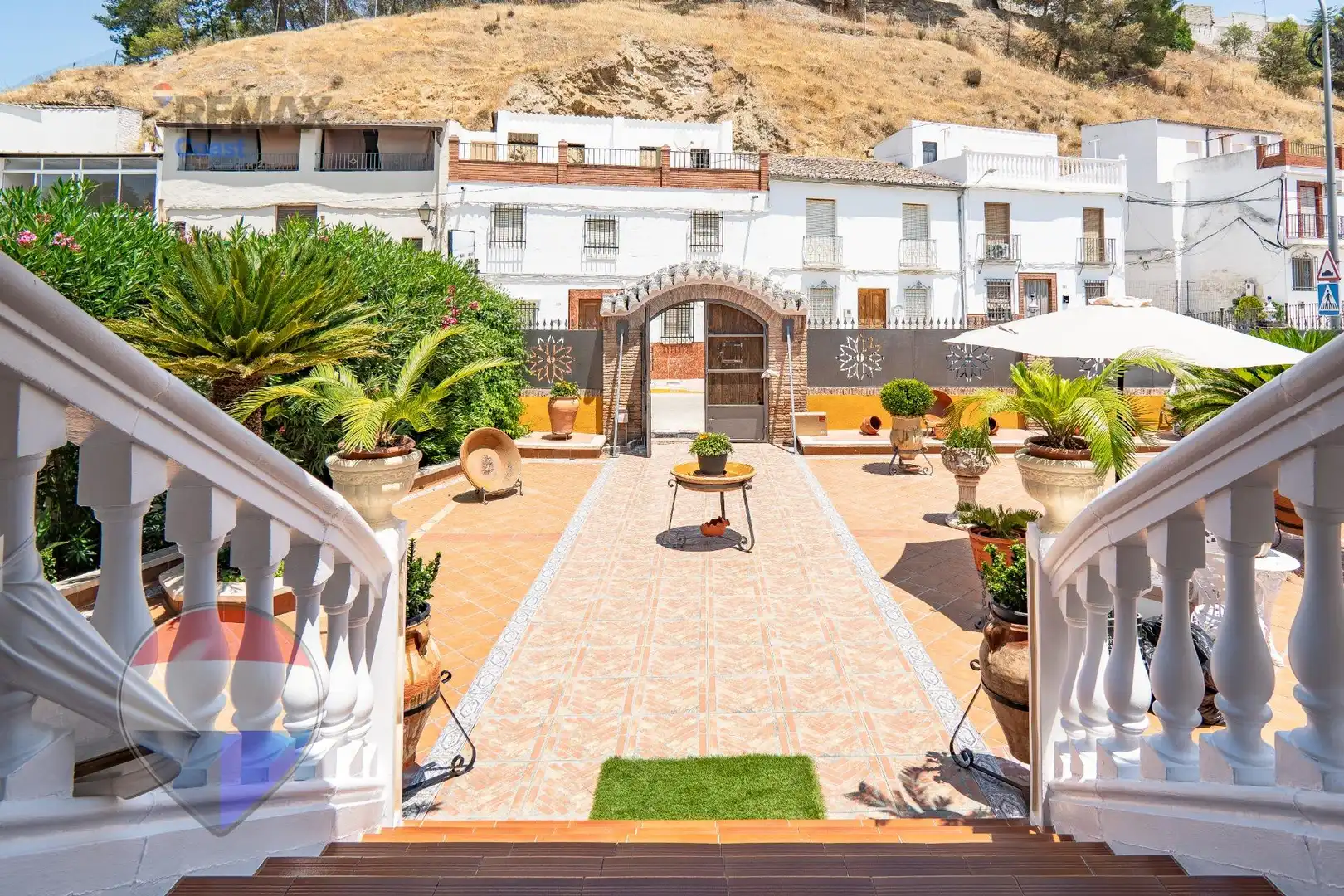 Terrace of Houses for sale in Cuevas Bajas  with Heating, Private garden and Swimming Pool