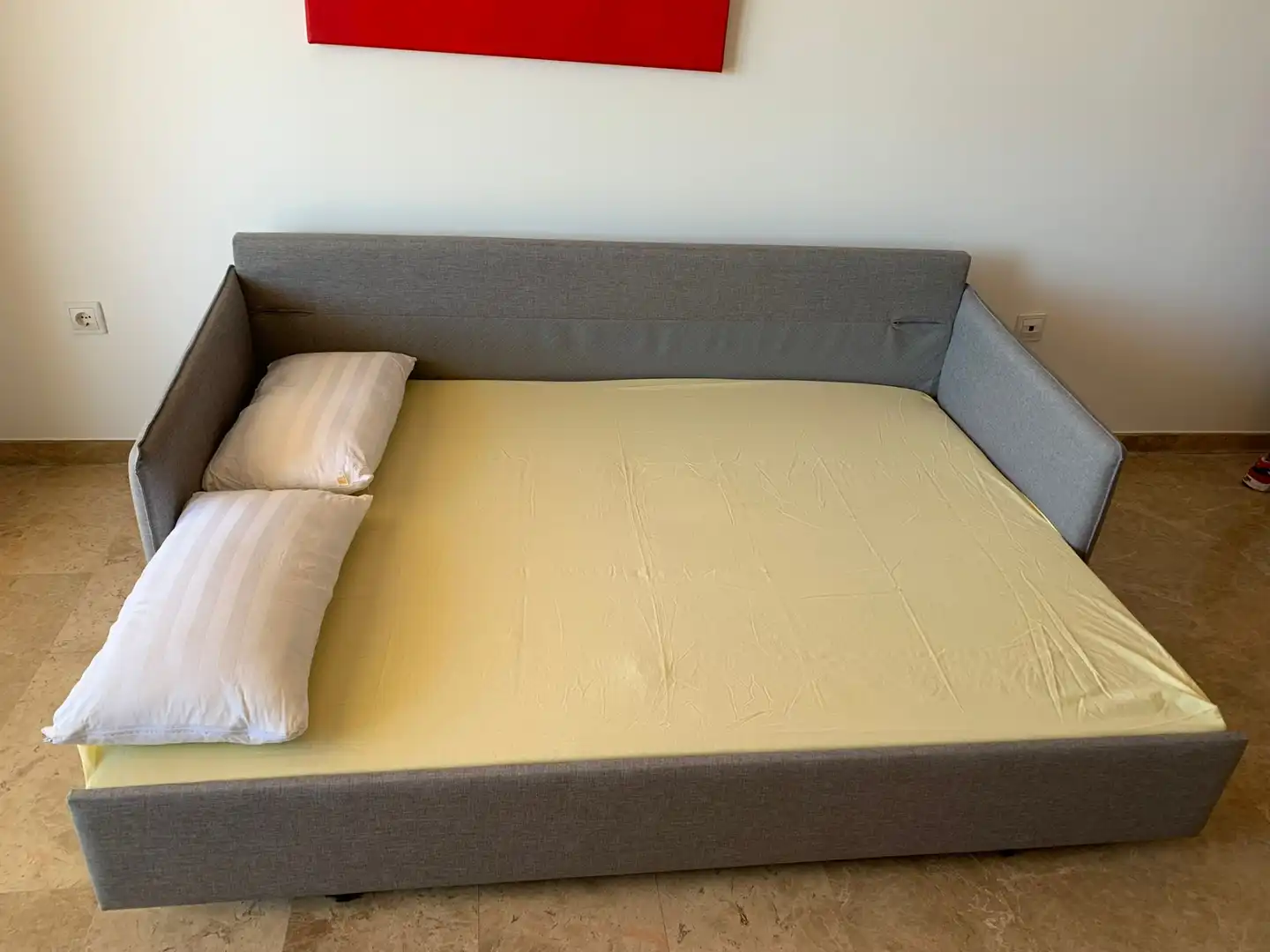 Bedroom of Apartments for rent in Dénia  with Air Conditioner, Terrace and Furnished
