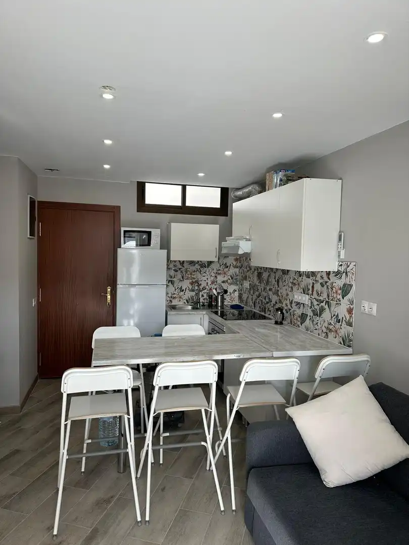 Cocina de Apartamento de alquiler en Mogán con Aire acondicionado, Terraza y Amueblado