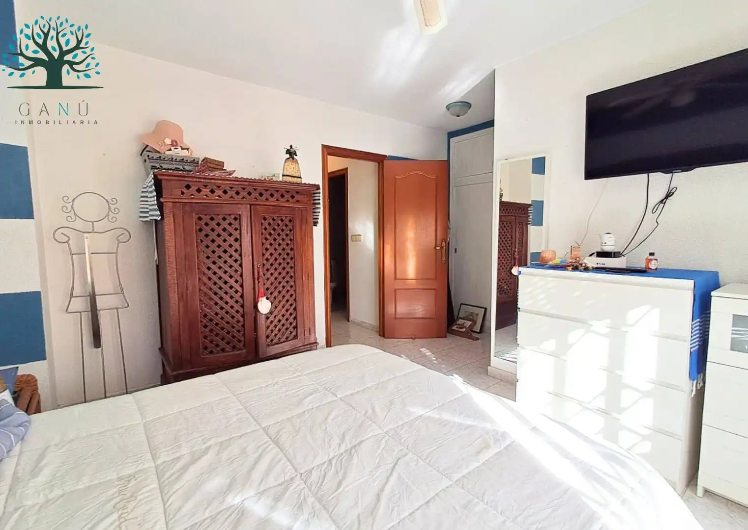 Dormitori de Casa o xalet en venda en Mazarrón amb Aire condicionat, Calefacció i Jardí privat