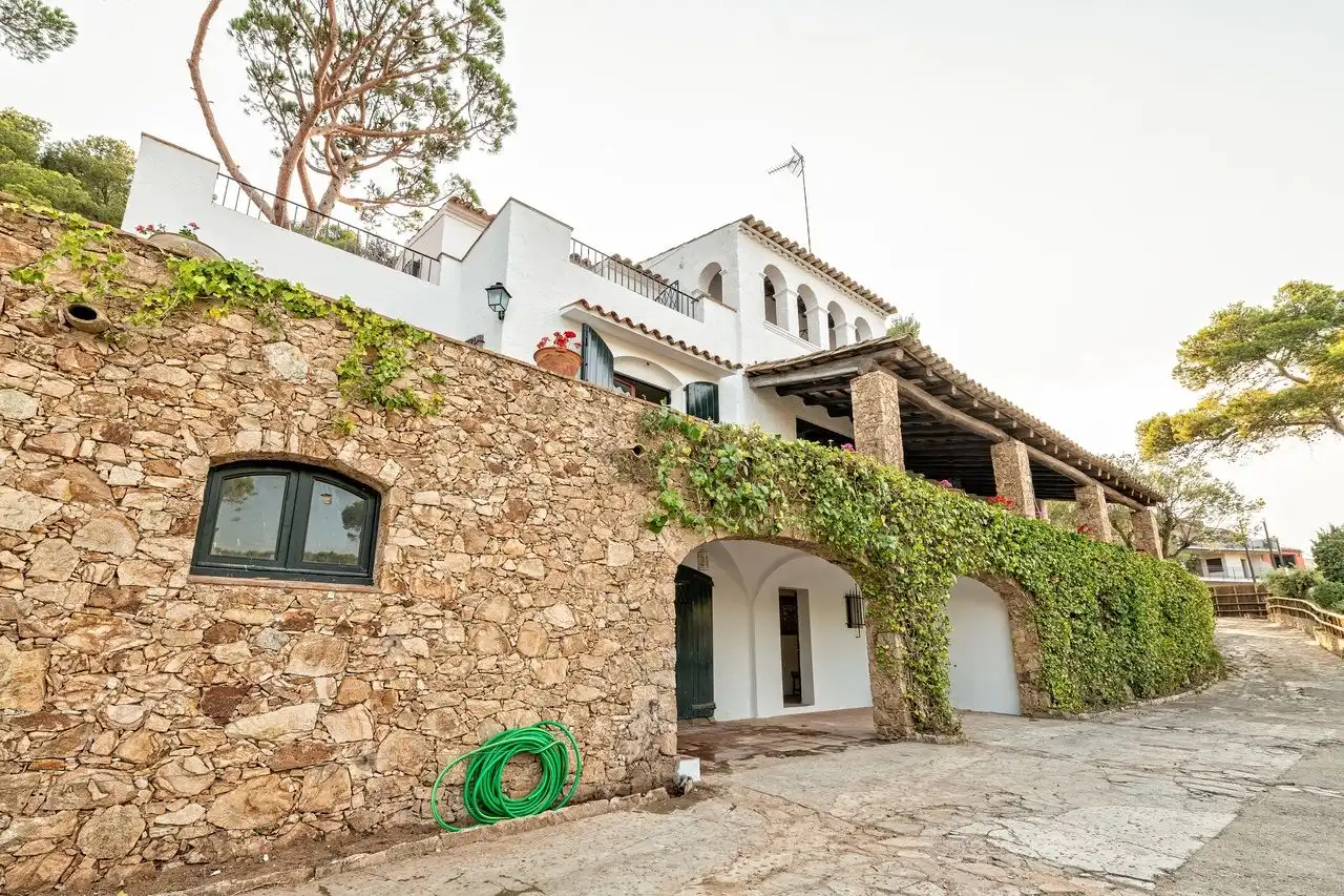 Exterior view of Houses for sale in Palafrugell  with Heating, Terrace and Swimming Pool
