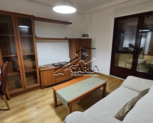 Living room of Flat to rent in Villamayor  with Heating, Terrace and Furnished