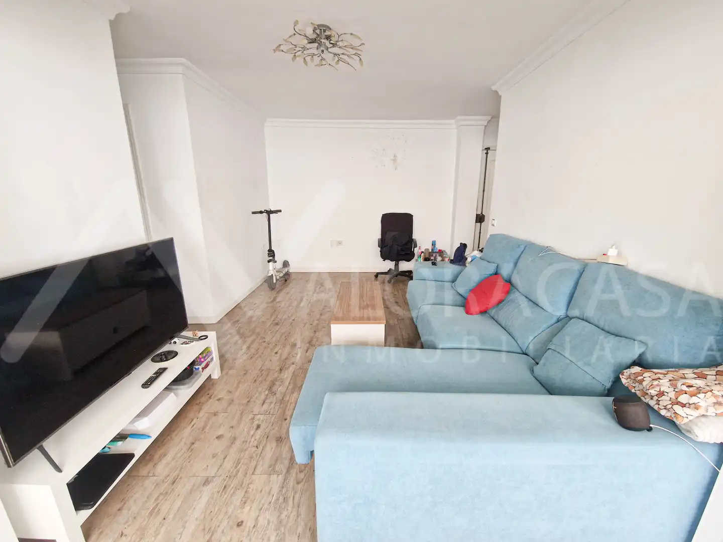 Living room of Flat for sale in Málaga Capital  with Storage room and Furnished