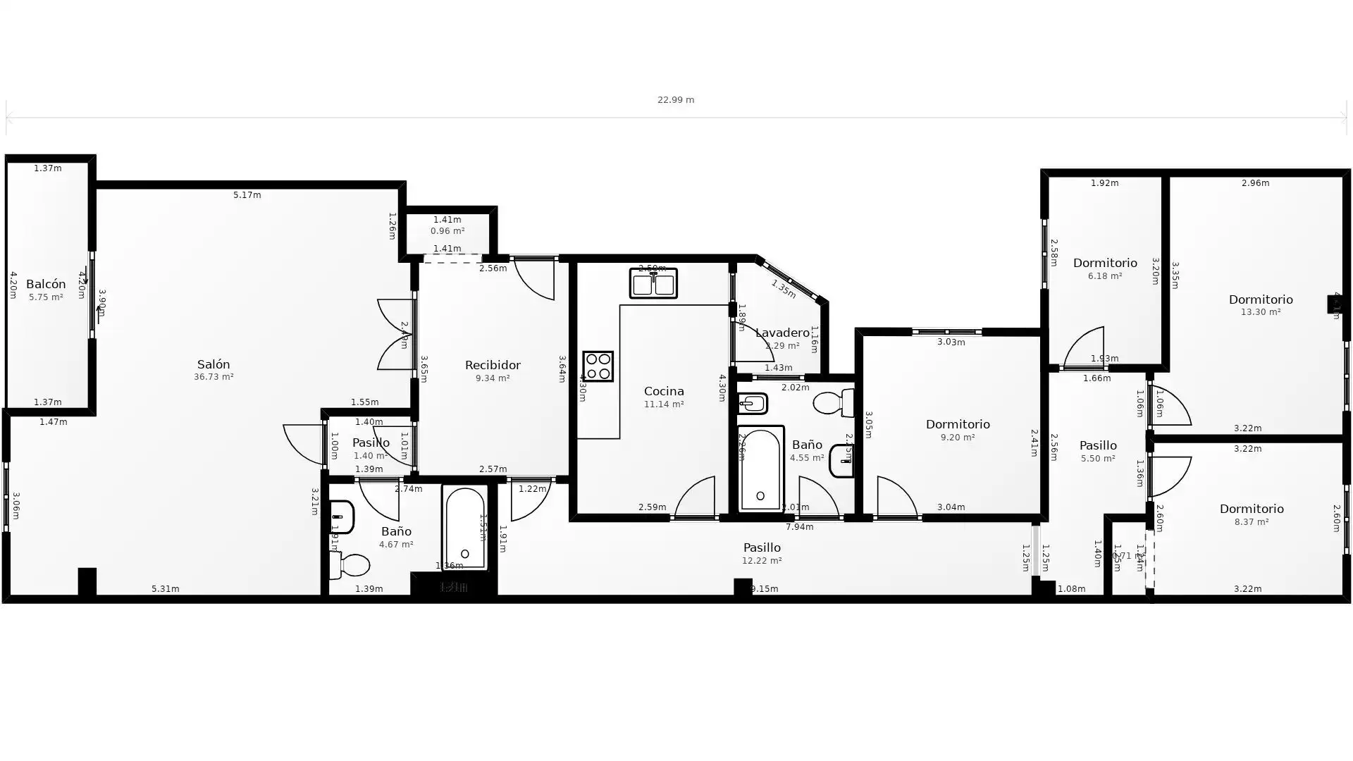Piso en venta en Gandia con Trastero y Balcón