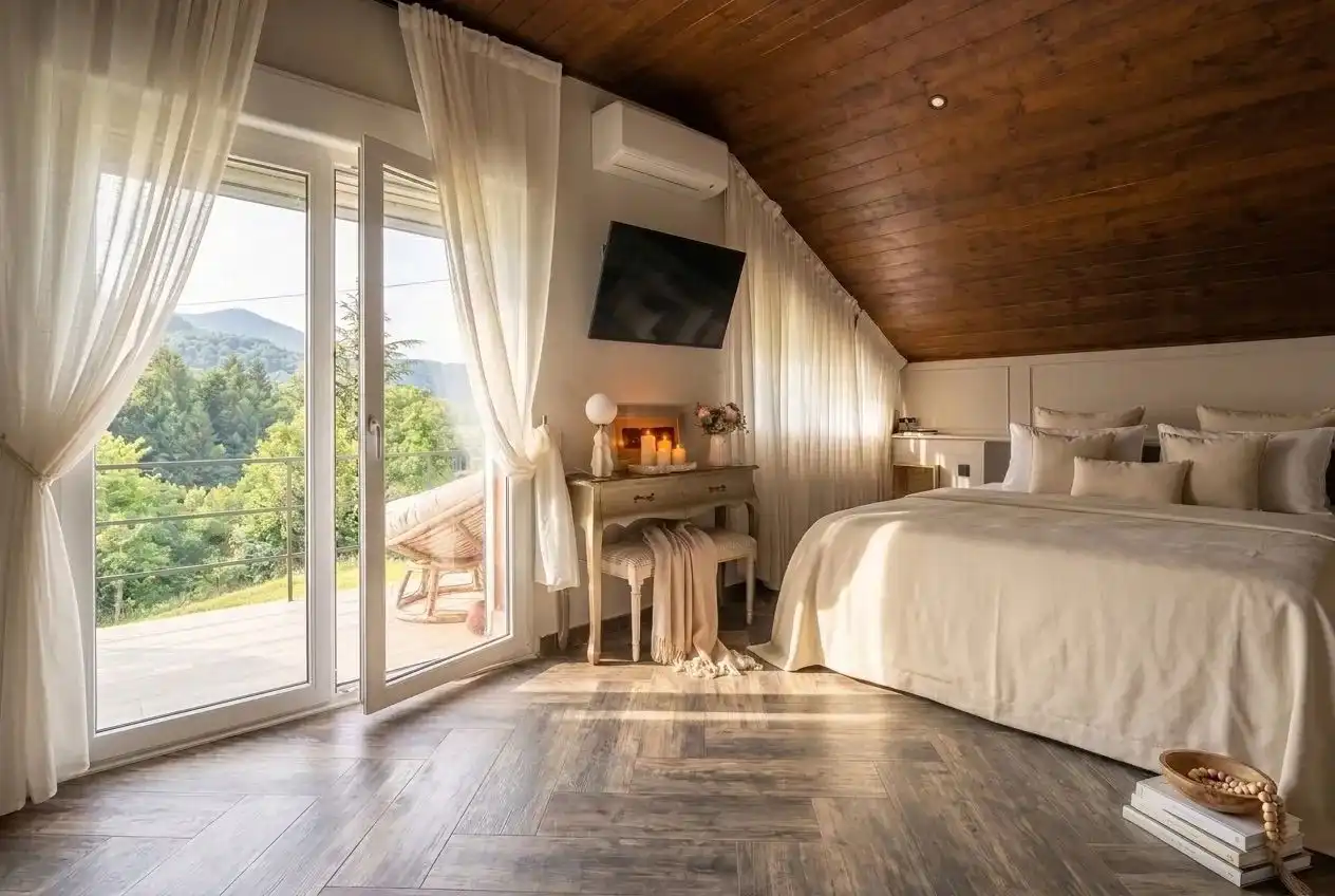Dormitori de Casa o xalet en venda en Becerril de la Sierra amb Aire condicionat, Calefacció i Jardí privat