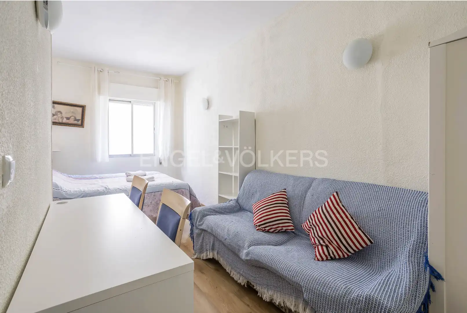 Bedroom of Flat for rent in Madrid  with Heating, Parquet flooring and Pets allowed
