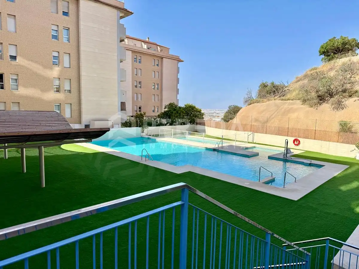 Swimming pool of Flat for sale in Roquetas de Mar  with Private garden, Terrace and Community pool