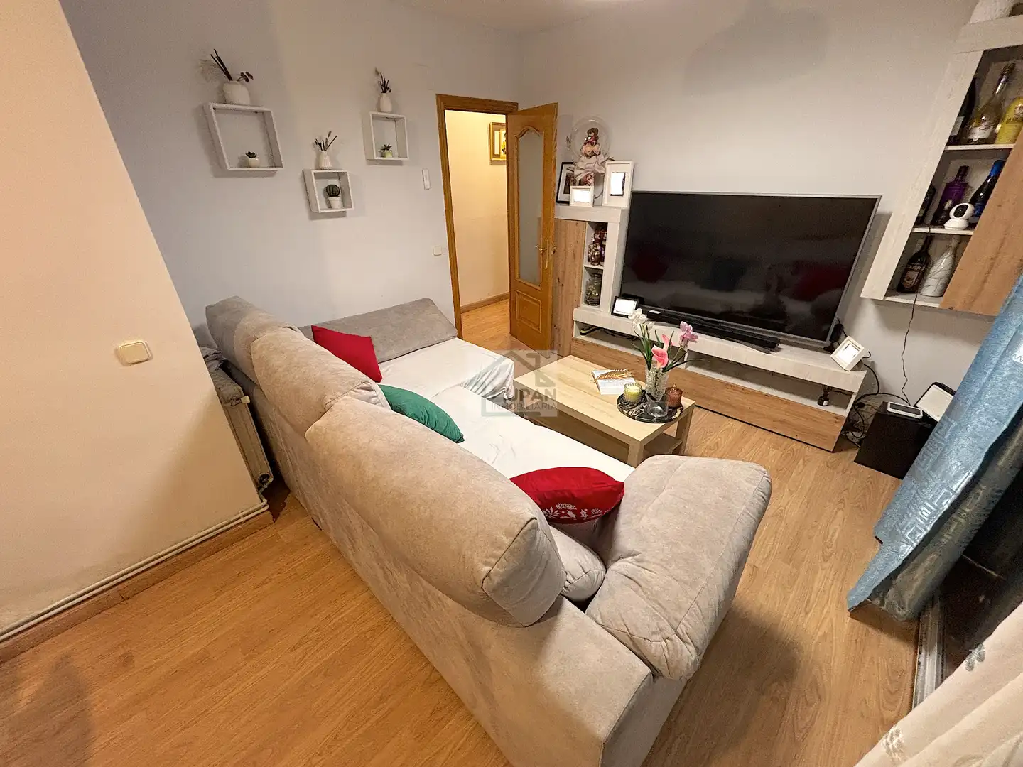 Sala de estar de Piso en venta en Collado Villalba con Calefacción, Parquet y Terraza