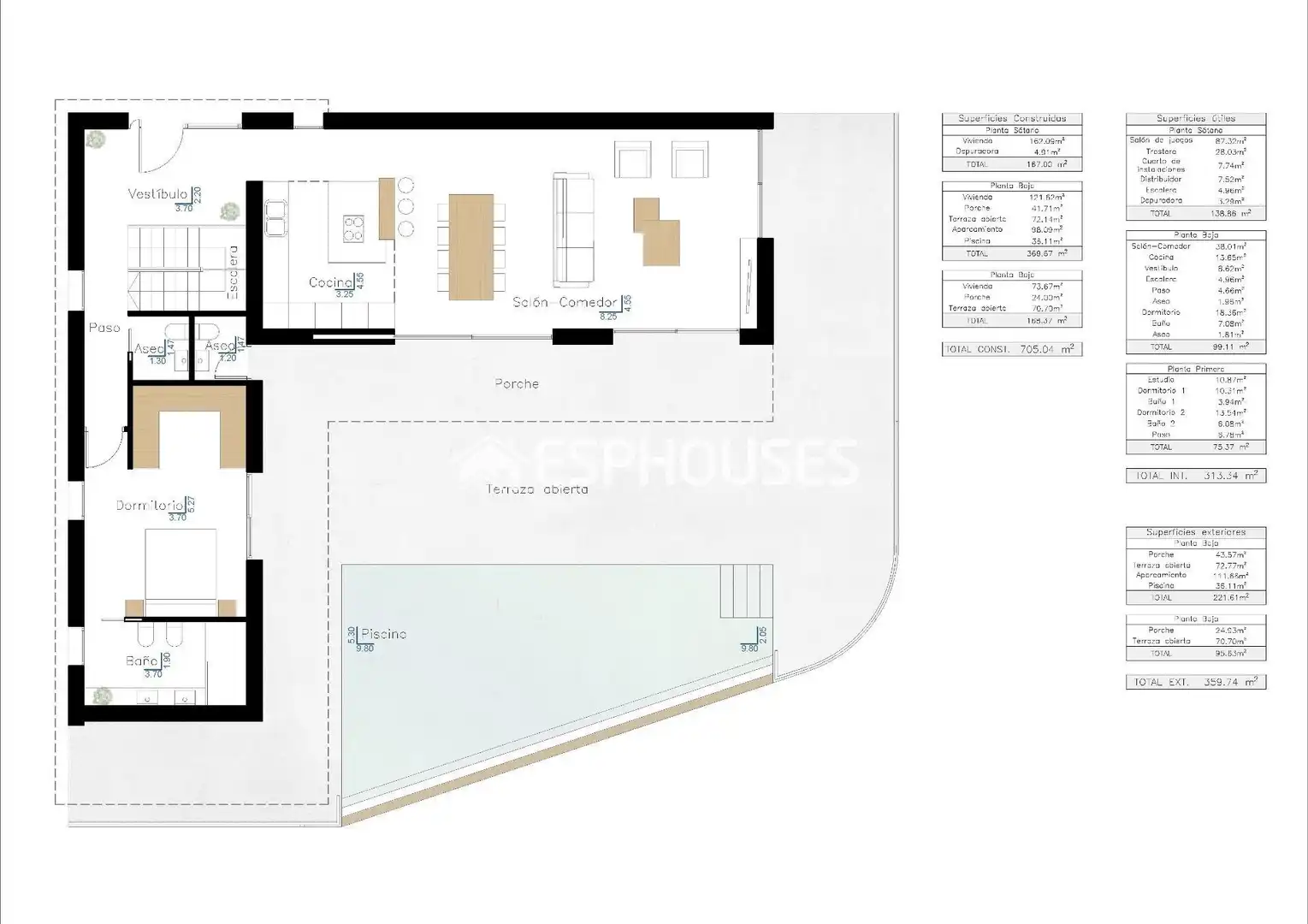 Casa con terraza en venta en La Fustera, imagen 6
