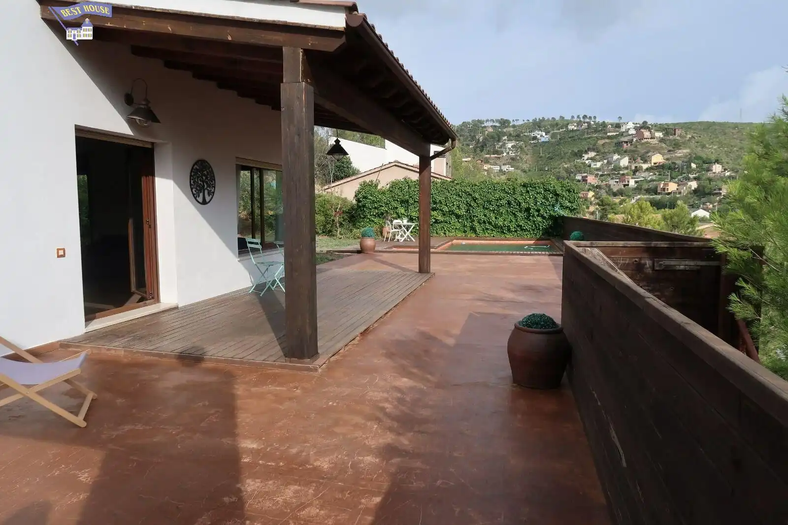 Villa con terrazza in vendita a Vallirana, imagen 2