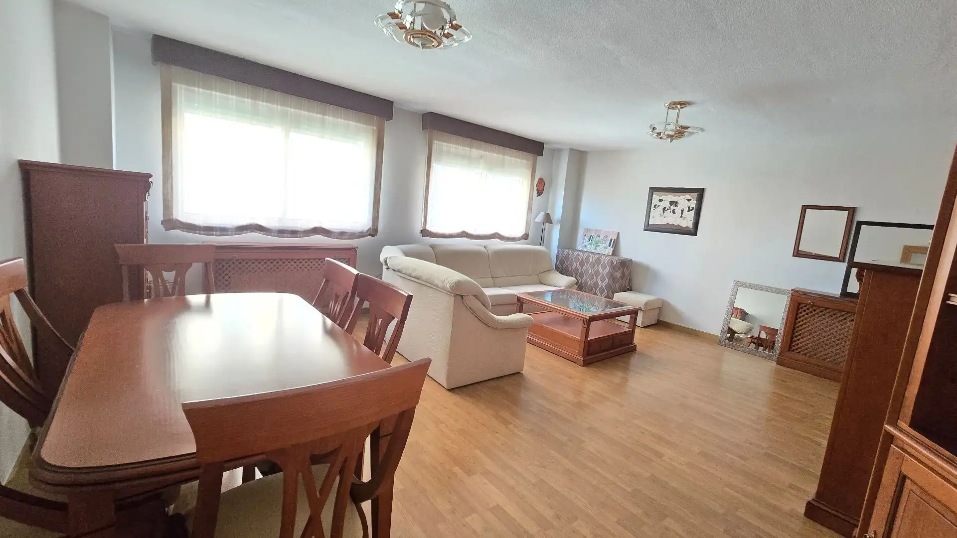 Living room of Flat for sale in Parla  with Heating, Terrace and Storage room