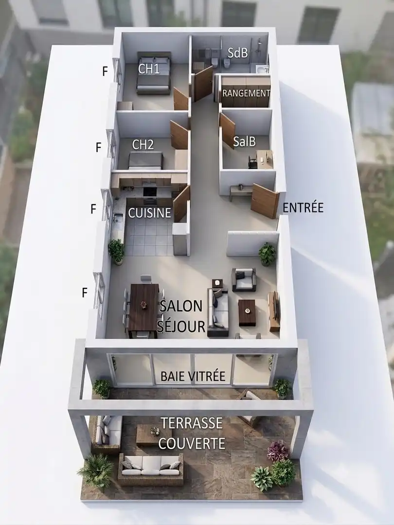 Appartement avec piscine à vendre à DEL PORT JOAN, imagen 35