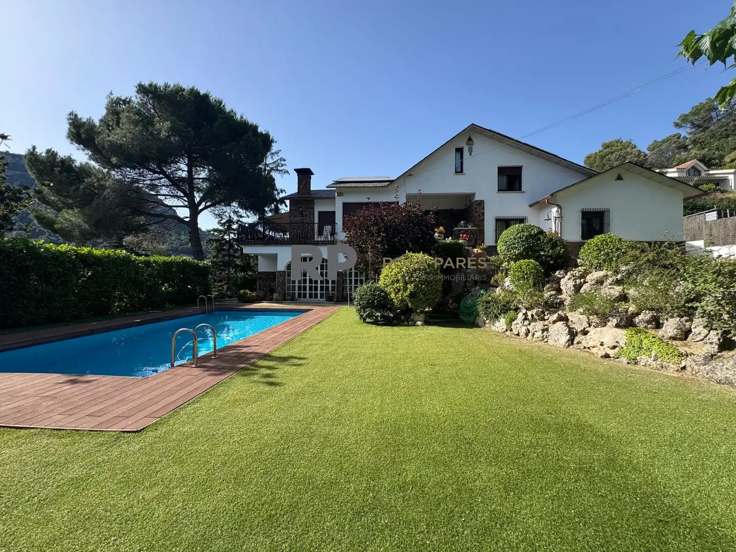 Jardí de Casa o xalet en venda en Aiguafreda amb Jardí privat, Terrassa i Traster