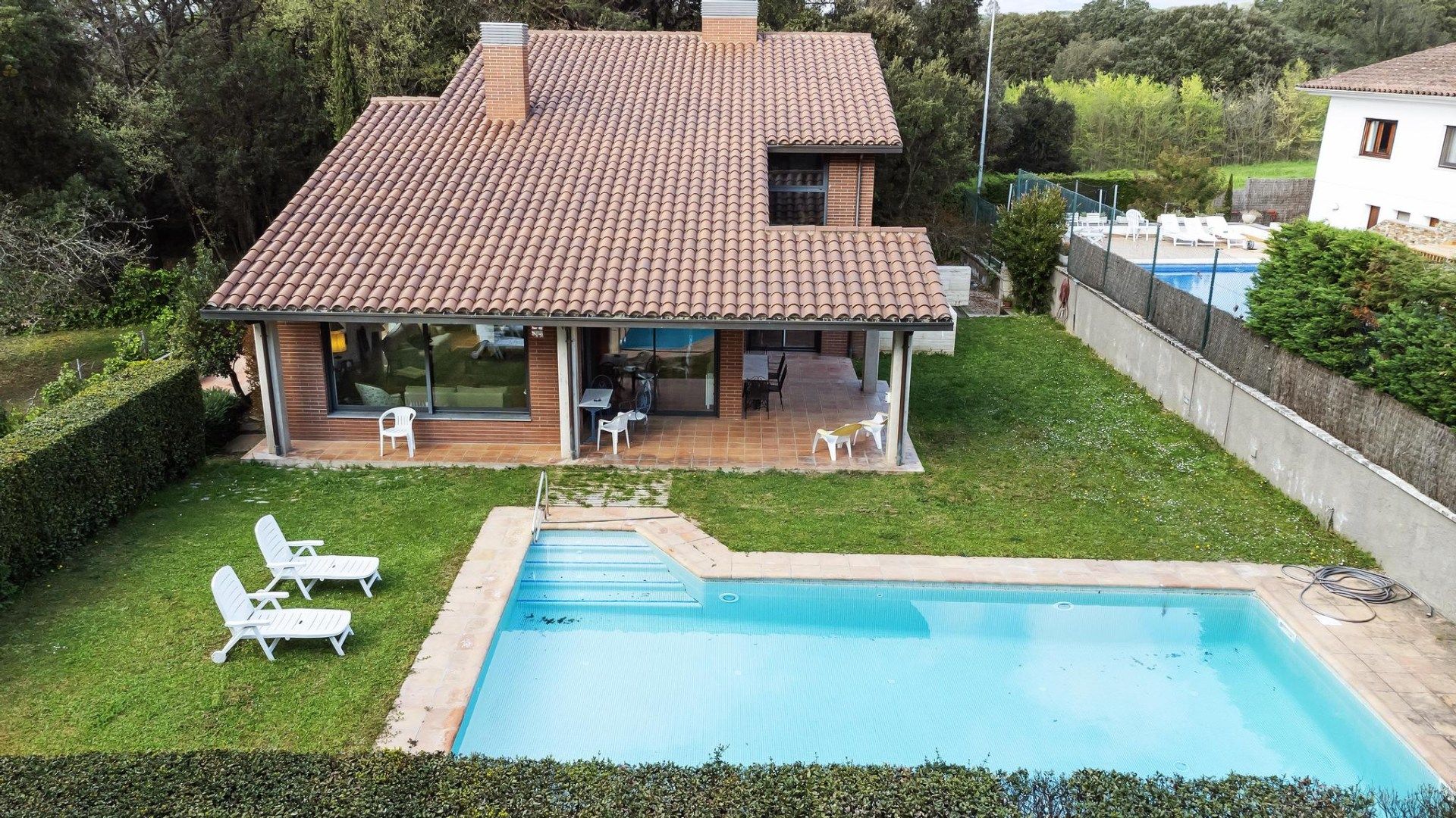 Piscina de Casa o xalet en venda en Fornells de la Selva amb Aire condicionat, Calefacció i Terrassa