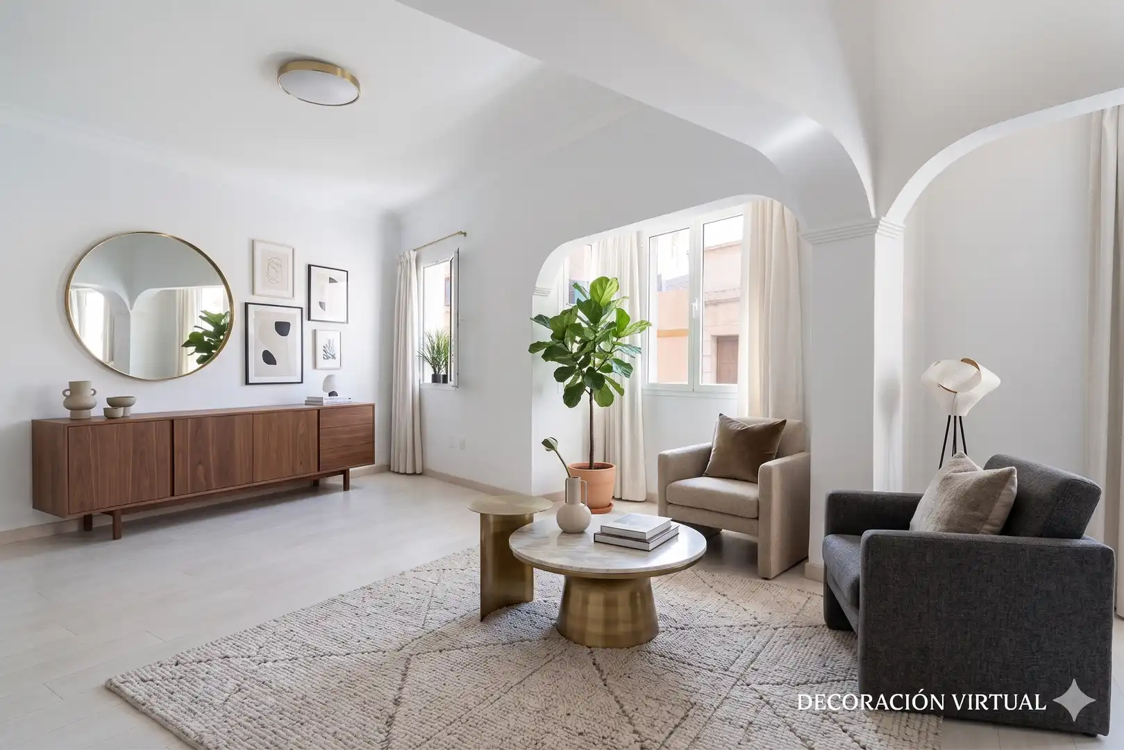 Sala de estar de Piso en venta en Las Palmas de Gran Canaria con Calefacción