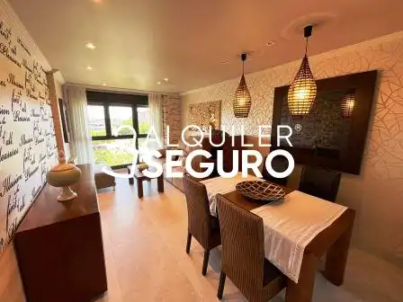 Comedor de Piso de alquiler en Valladolid con Calefacción, Terraza y Trastero