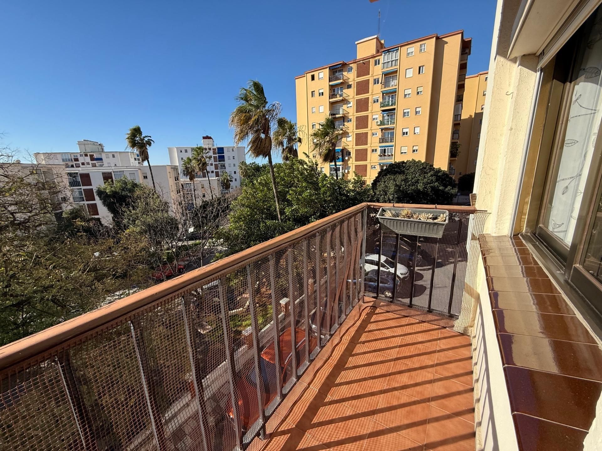 Balcony of Flat for sale in Marbella  with Air Conditioner, Terrace and Furnished